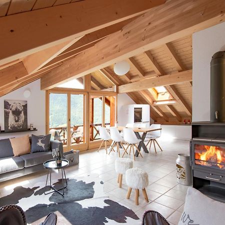 Chalet Rose Penthouse Wengen Exteriér fotografie