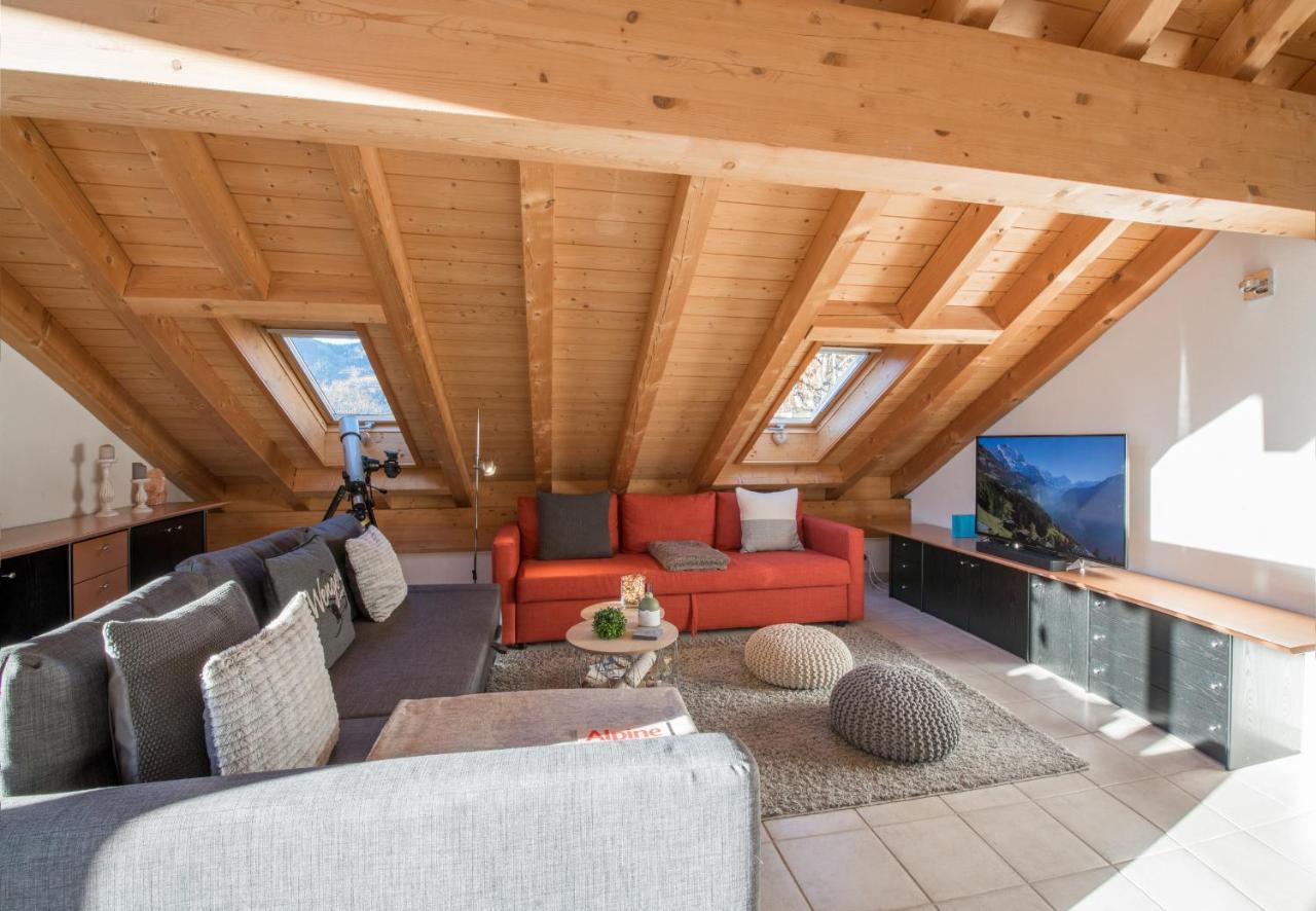 Chalet Rose Penthouse Wengen Exteriér fotografie