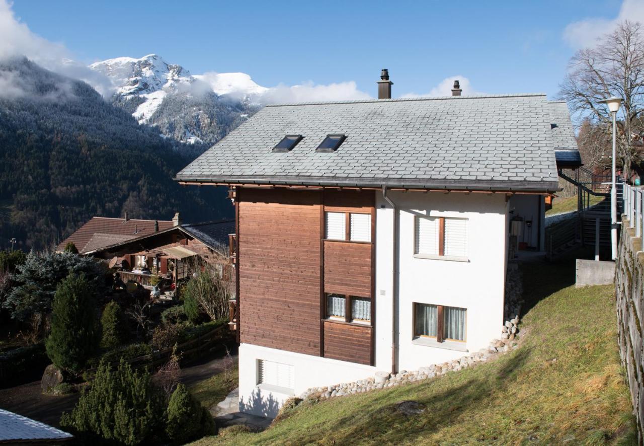 Chalet Rose Penthouse Wengen Exteriér fotografie