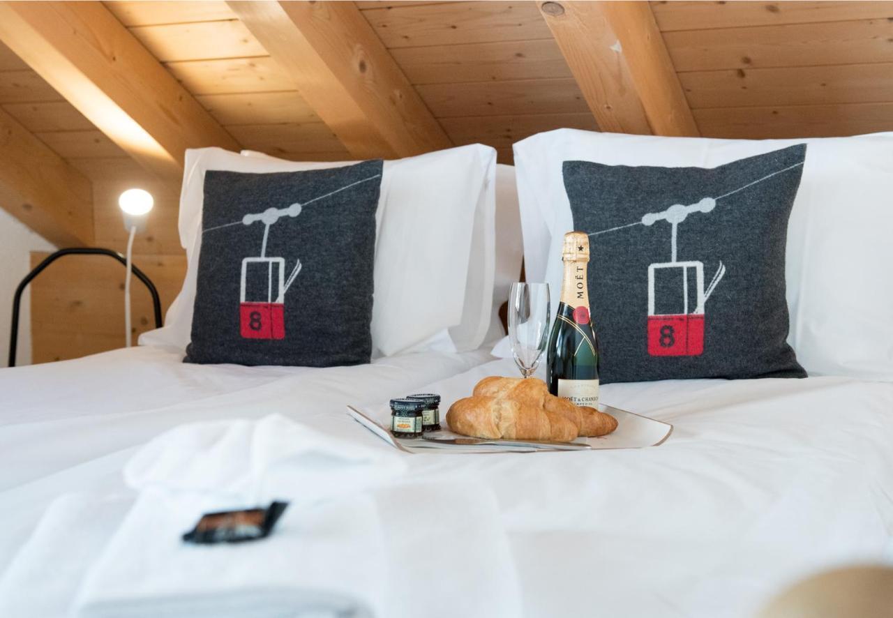 Chalet Rose Penthouse Wengen Exteriér fotografie