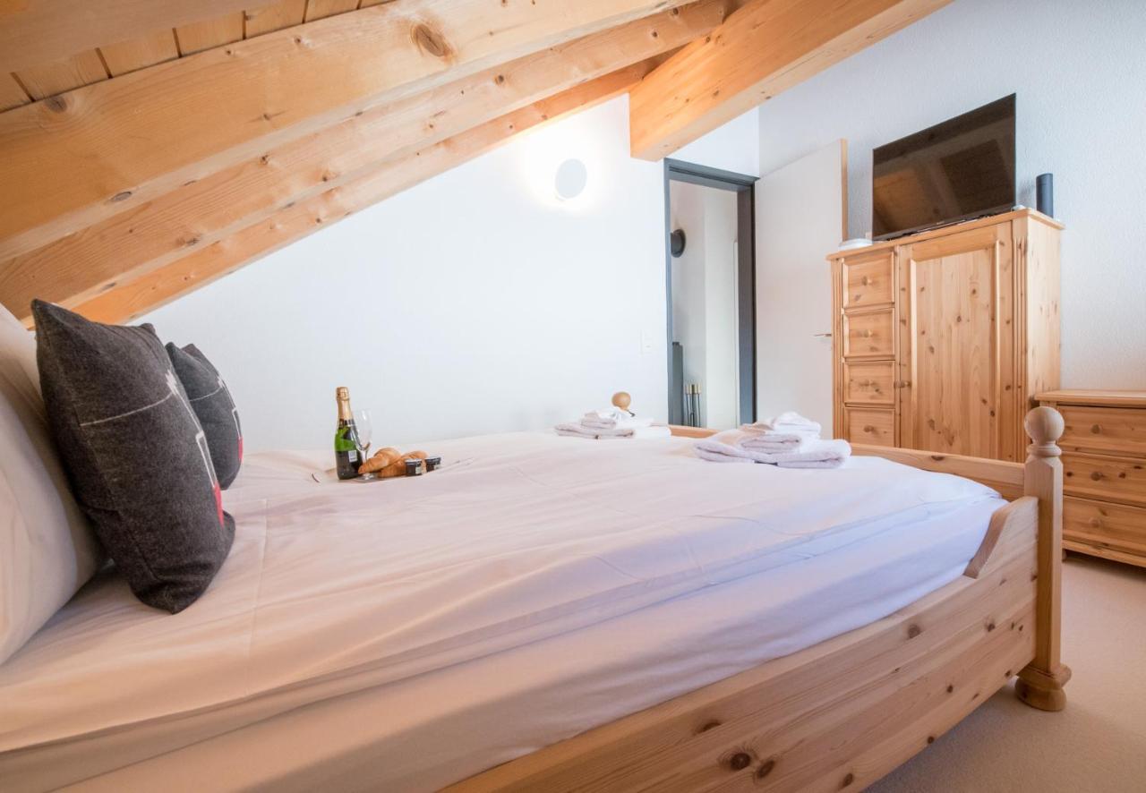 Chalet Rose Penthouse Wengen Exteriér fotografie